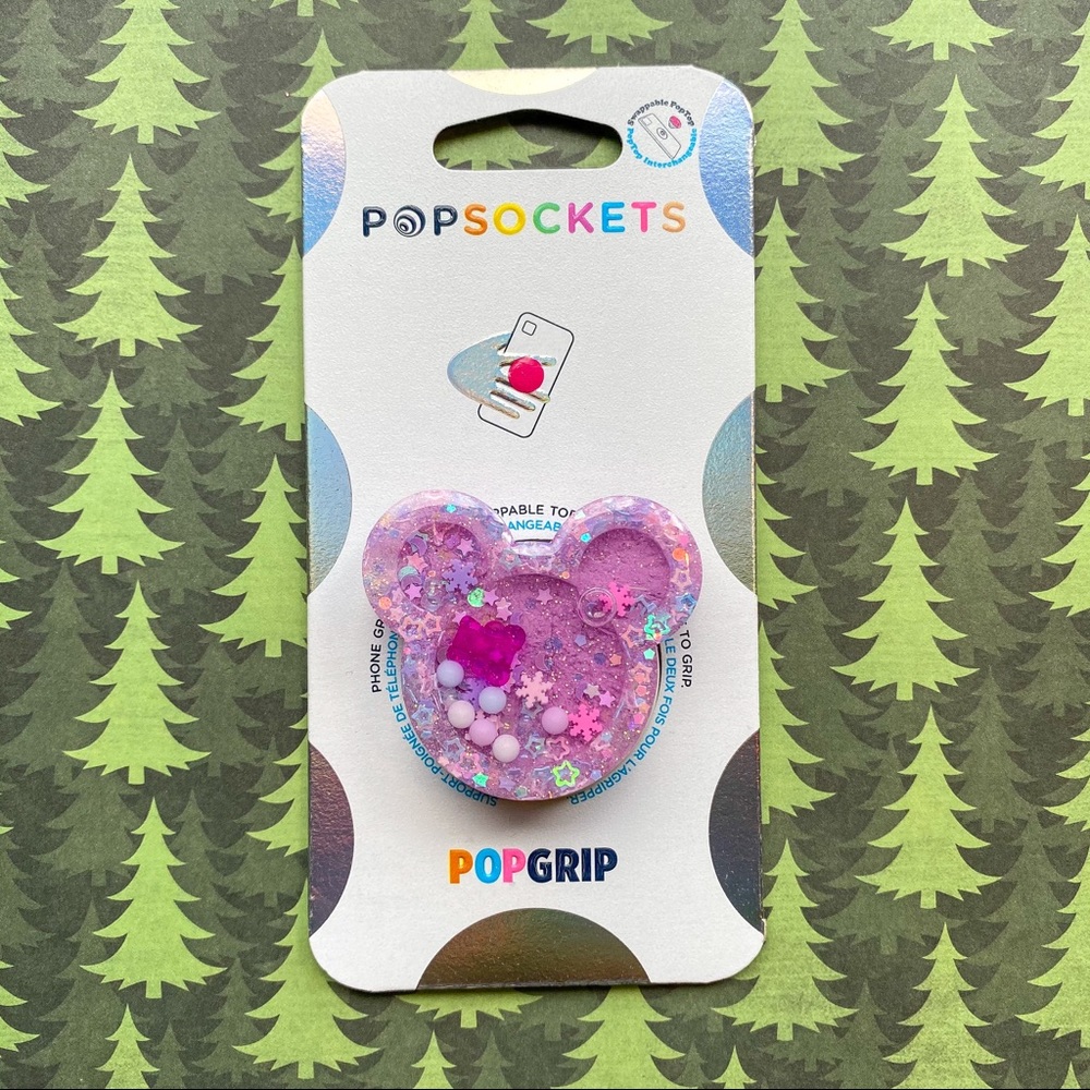 Winter Christmas Mickey Minnie PopSocket